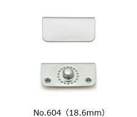 ヘリ止め金具No.604（18.6mm）